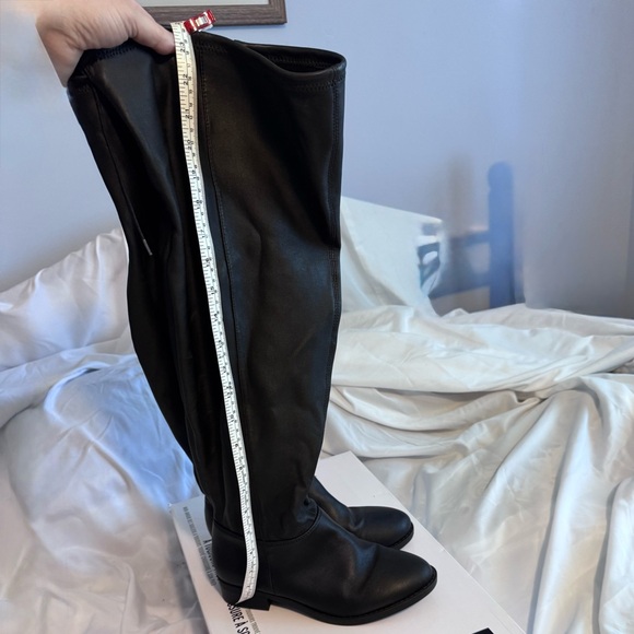Additions-Elle ‘Piper’ 9W Black 24” Over Knee, High Boots Whimsigoth EUC - Picture 10 of 11